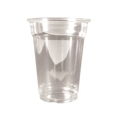 Plastic PET Cup, Unwrapped, 9oz